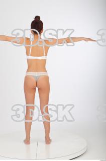 Whole body underwear T pose of Molly 0005